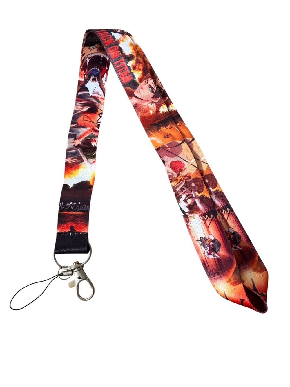 Attack on titan lanyard